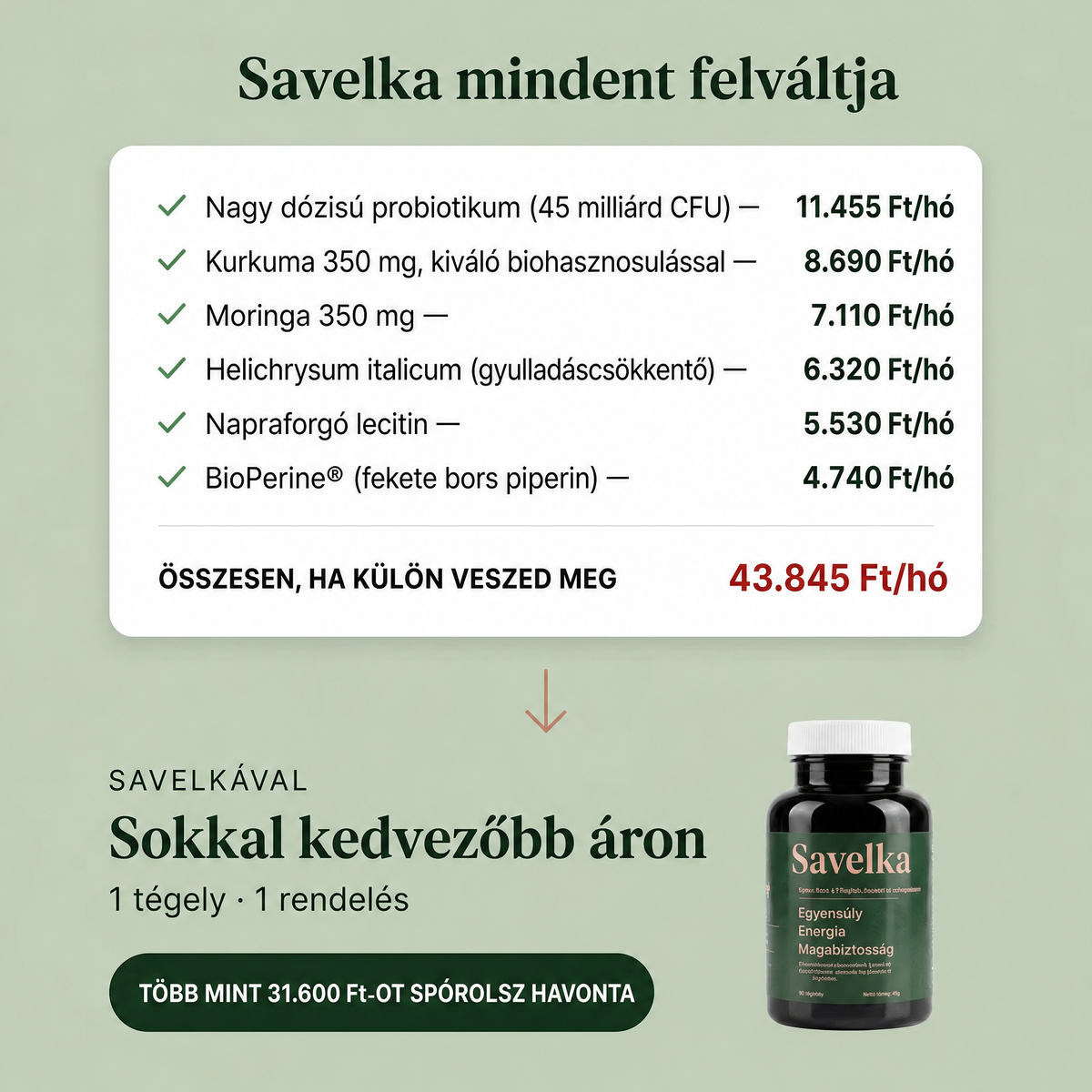 Menopauza Ízületi & Hormonális Komfort