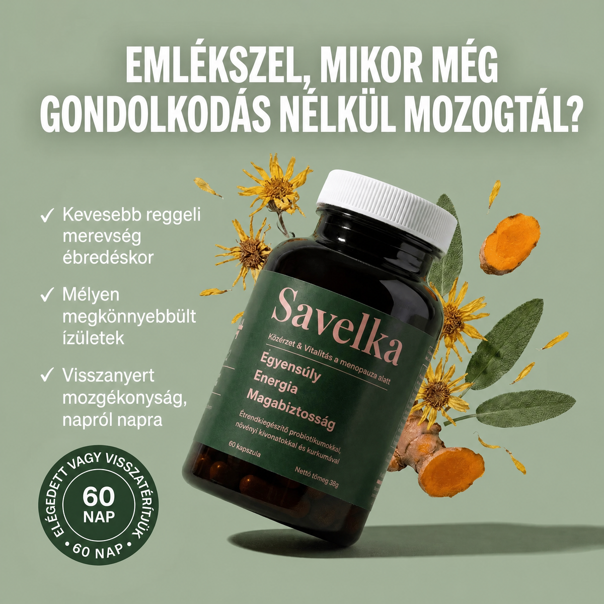 Menopauza Ízületi & Hormonális Komfort